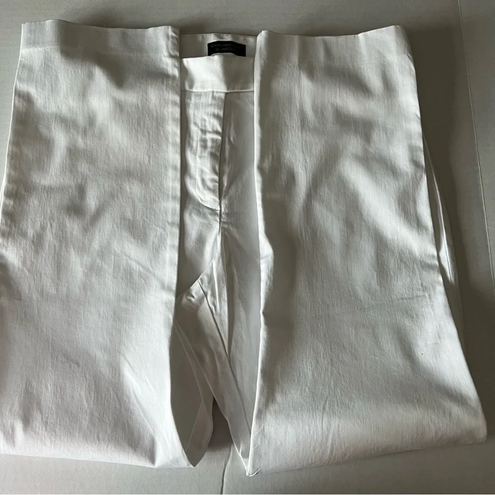 Charter Club White Classic Straight Leg pants - Picture 6 of 7